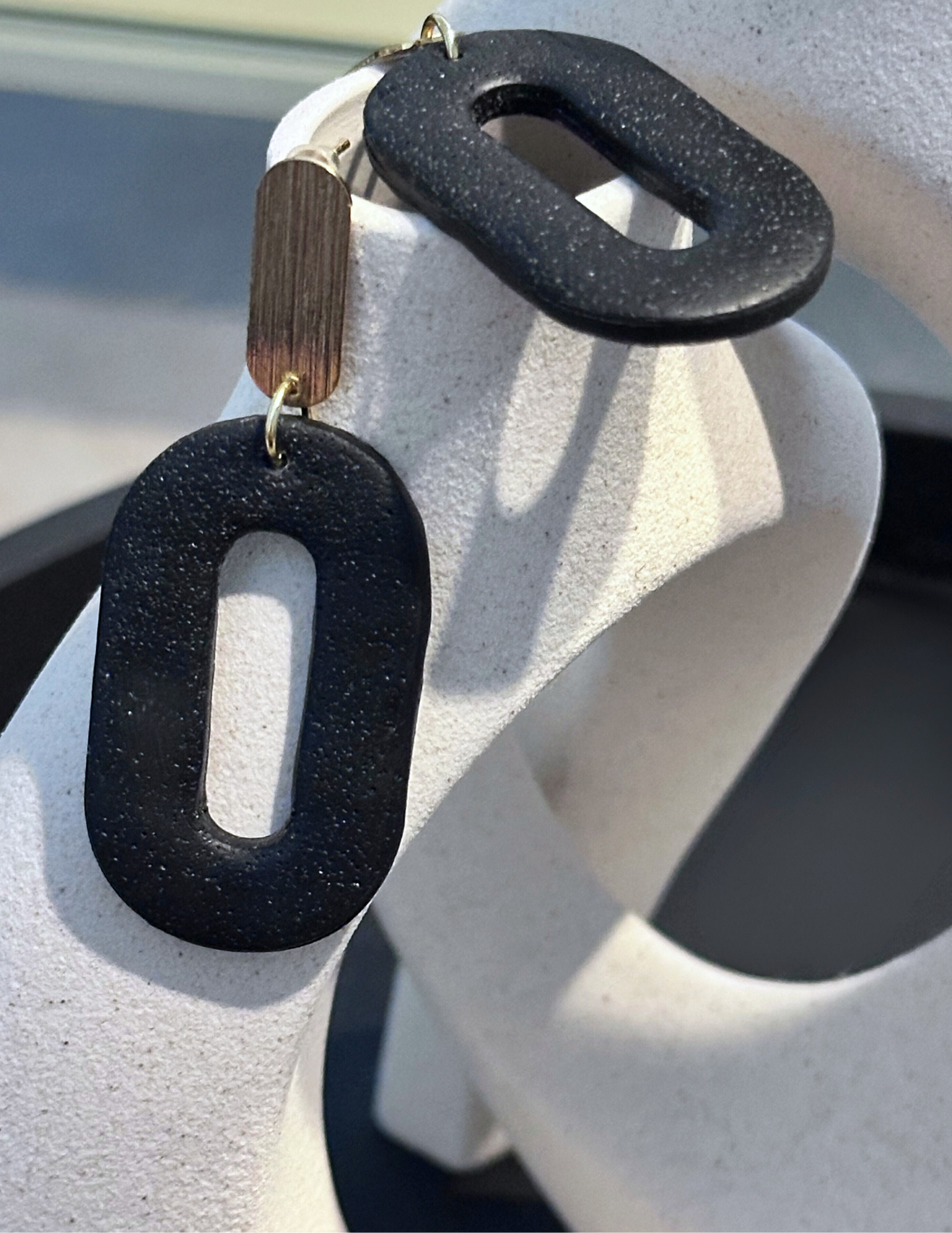 Oval Dangle Earring